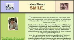 Desktop Screenshot of goodhumorsmile.com